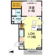 D-room梶原の間取り画像