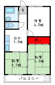 小田第一マンションの間取り画像