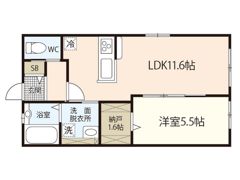 River side Kの間取り画像