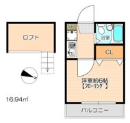 リベルタ北久里浜の間取り画像