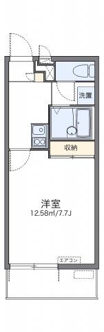 レオパレスタークの間取り画像