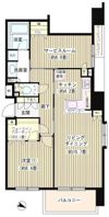 KDXレジデンス日本橋水天宮の間取り画像