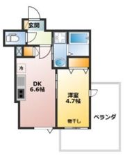 COCORO12321の間取り画像
