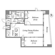 GRAN PASEO町屋の間取り画像