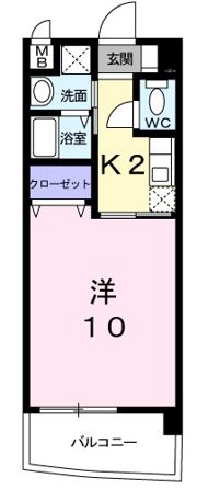 カレント．タウニーの間取り画像