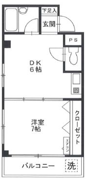 エトワール関の間取り画像