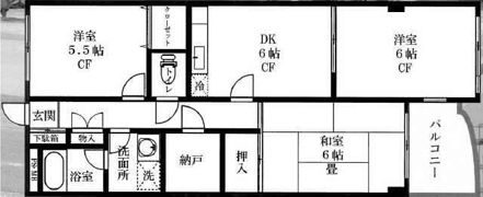 エムズフラットの間取り画像
