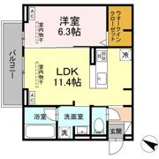 D crest長沼3丁目の間取り画像