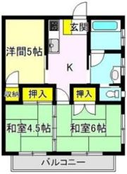 レジデンス高橋の間取り画像