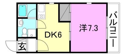 アルファネクスト三番町の間取り画像