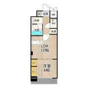 ジューム南船場の間取り画像