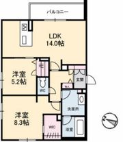 ラルーチェの間取り画像