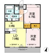 Grace Gardenの間取り画像