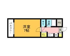 セルシオ近大東の間取り画像
