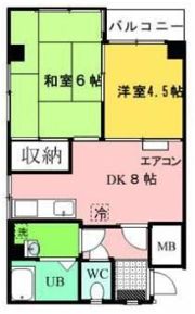 アゼリア動坂の間取り画像
