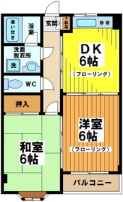 CRESSEDAの間取り画像