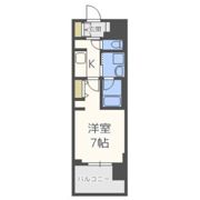 アーバネックス北堀江llの間取り画像