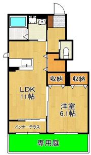 コレストコートAの間取り画像