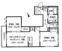 シーダウエストの間取り画像