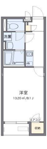 クレイノたちばなの間取り画像
