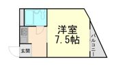 ハイメゾン岡本 3－Bの間取り画像