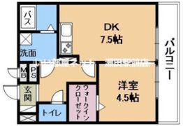 セジュールA&Mの間取り画像