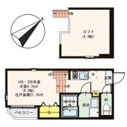 ハーモニーテラス平成の間取り画像