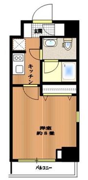 コンシェリア東京AQUA VERTの間取り画像