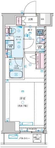 GENOVIA新子安の間取り画像