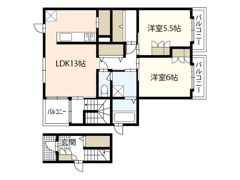 Casa＿del＿Fiumeの間取り画像