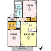 リビングタウン宇多津 B棟の間取り画像