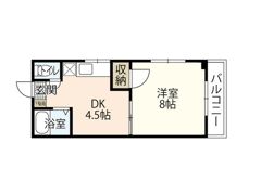 カーサ新町の間取り画像
