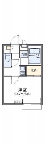 レオパレス小日向の間取り画像