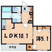 シャト－グレ－スの間取り画像