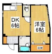 ハイツ長田Ⅱの間取り画像