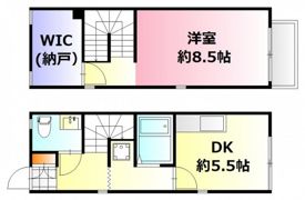 クレール住吉Bの間取り画像