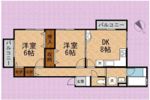 宝栄ハイツ東弁財の間取り画像