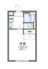 レオパレスHATUSIBAの間取り画像
