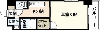 セレッソイシダの間取り画像