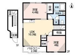 イターナルの間取り画像
