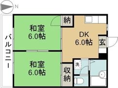 ハイツエステートⅡの間取り画像