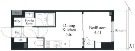 ラティエラ秋葉原の間取り画像