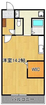 ウィングス片野Iの間取り画像