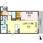 D-ROOM浜町Ⅱ A棟の間取り画像