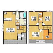 ブリージア研究学園B・C棟の間取り画像