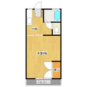 シルクハイツC・Dの間取り画像