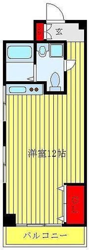 白石ビルの間取り画像