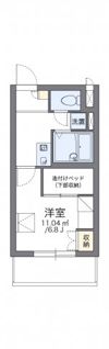 レオパレス大倉山エクレールの間取り画像