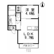 ハイムSAKURAの間取り画像