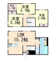 SOLARE摩耶の間取り画像